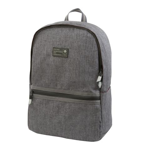 HEX Instinct Grey Woven Logic Backpack, front view