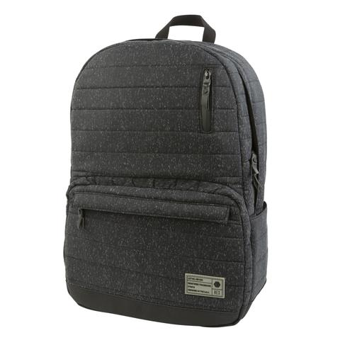 HEX Galaxy Signal backpack in black reflective front view